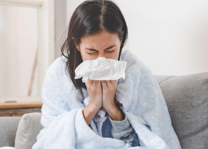 علت آبریزش بینی سرماخوردگی