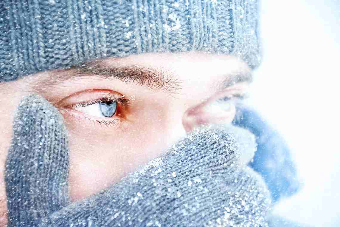 خشکی چشم در زمستان