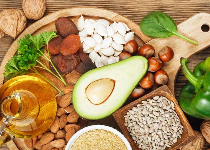 منابع غذایی ویتامین E