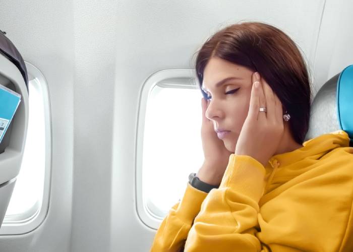 گوش درد در پرواز