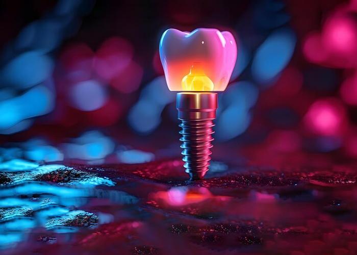 ایمپلنت فوری برای دندان جلو